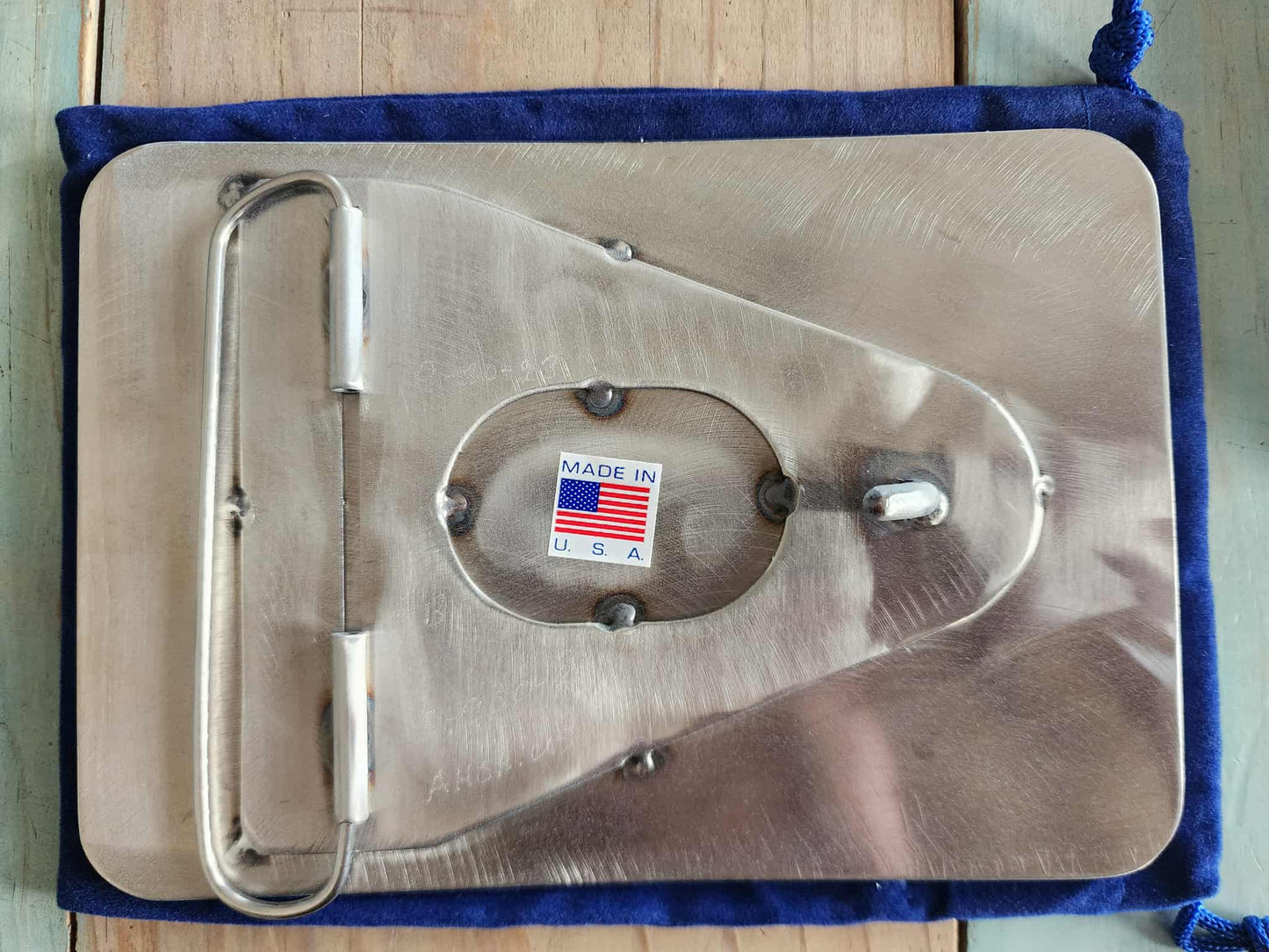 Red Belt Buckle