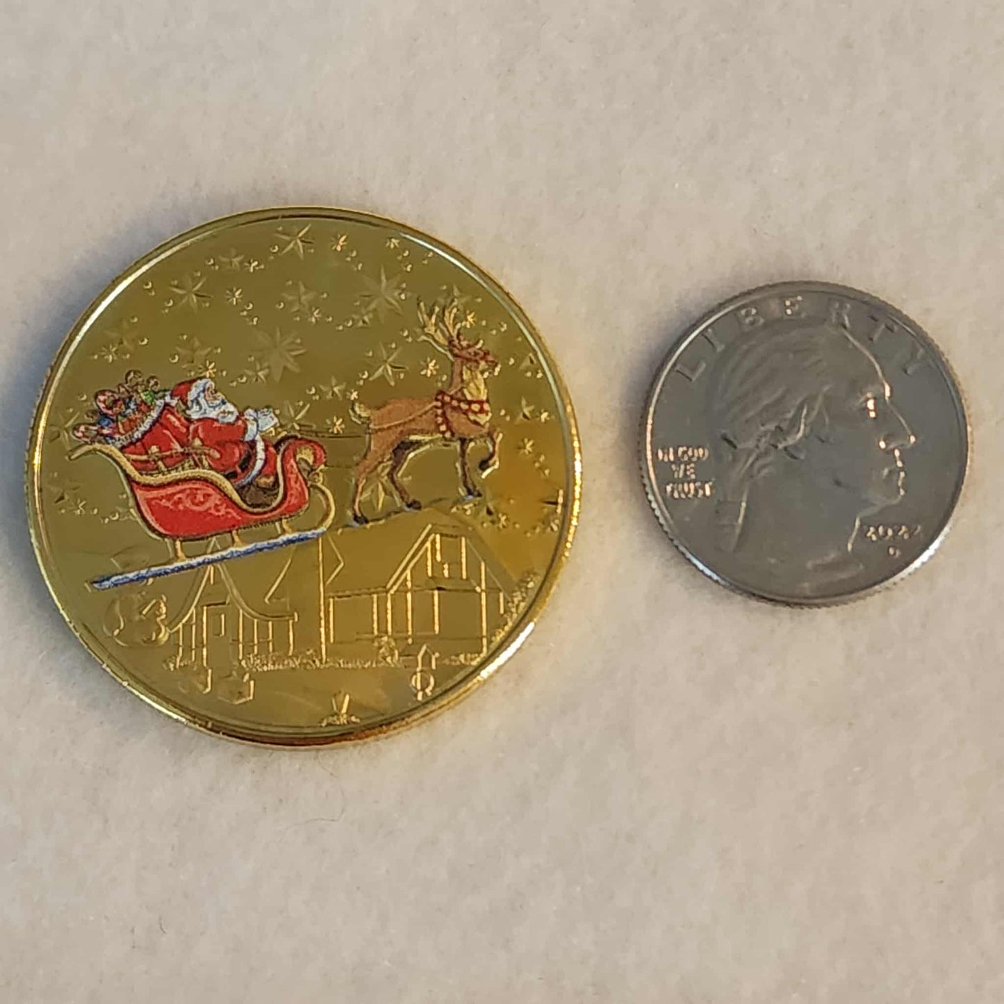 Santa’s Special Collectors Coin