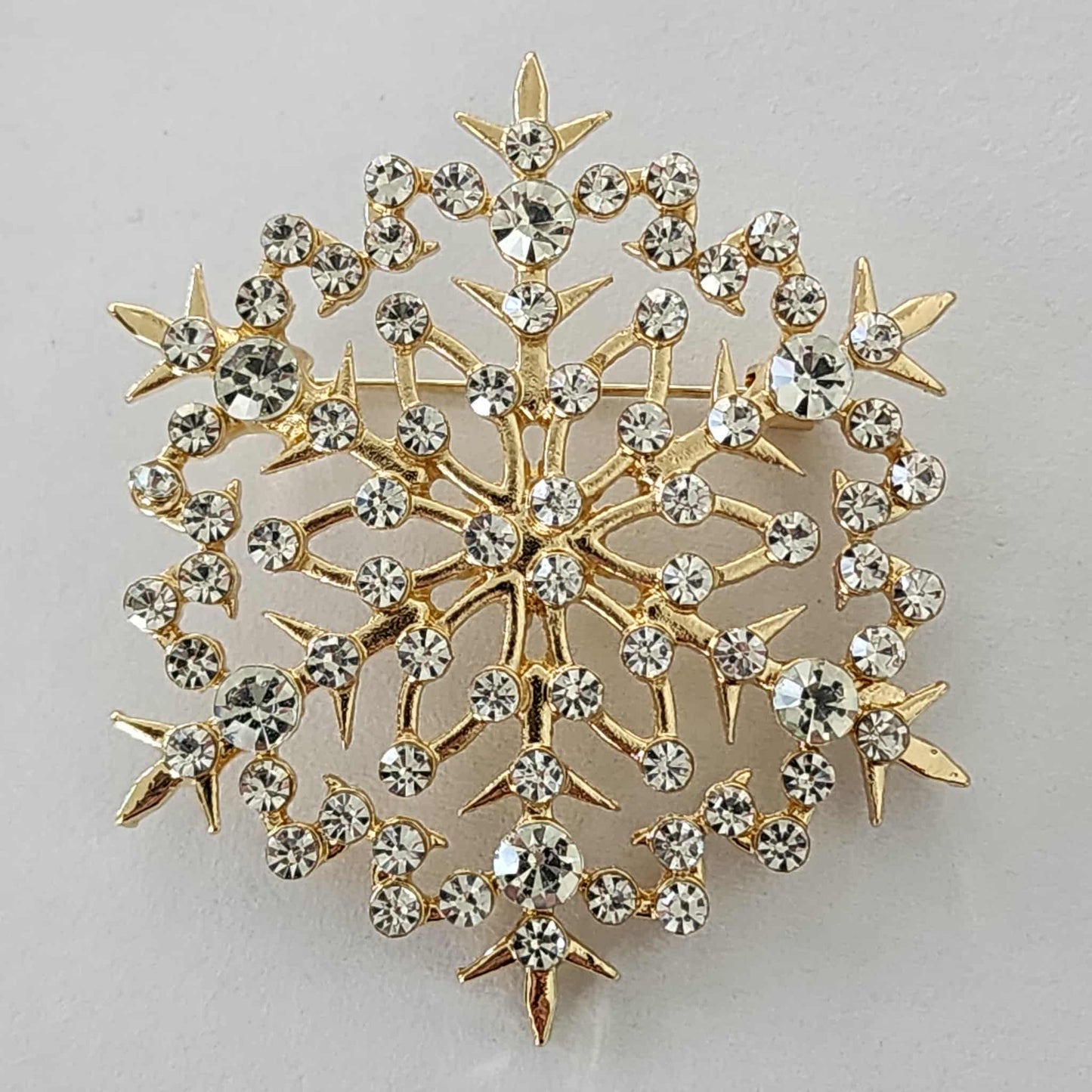 Snowflake Brooches