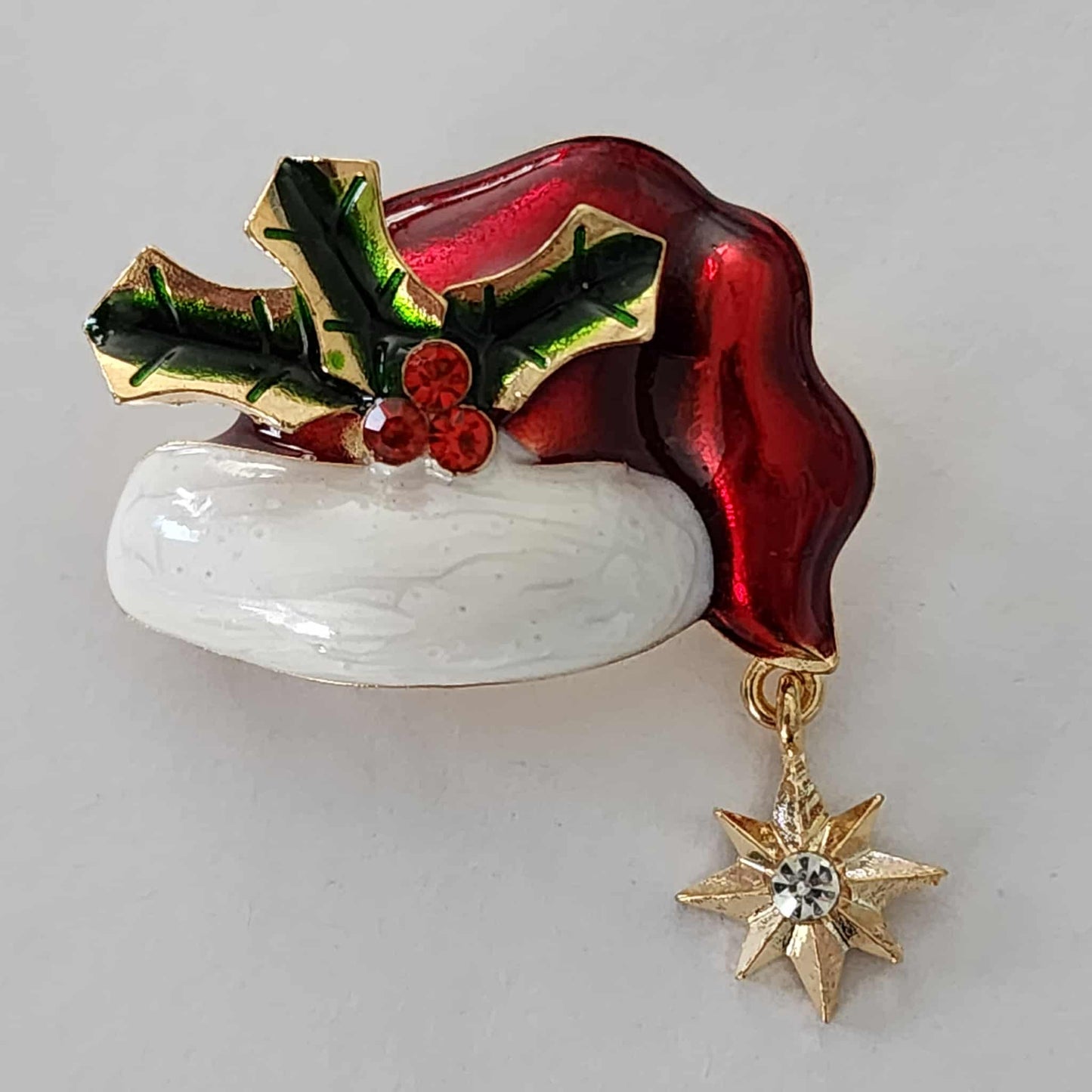 Santa Hat Brooches