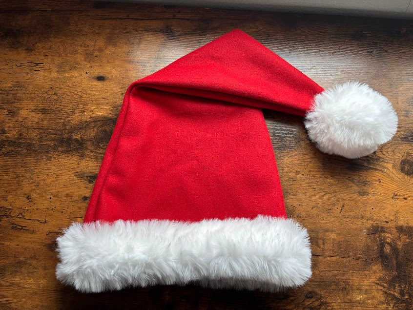 23" Red Melton Hat