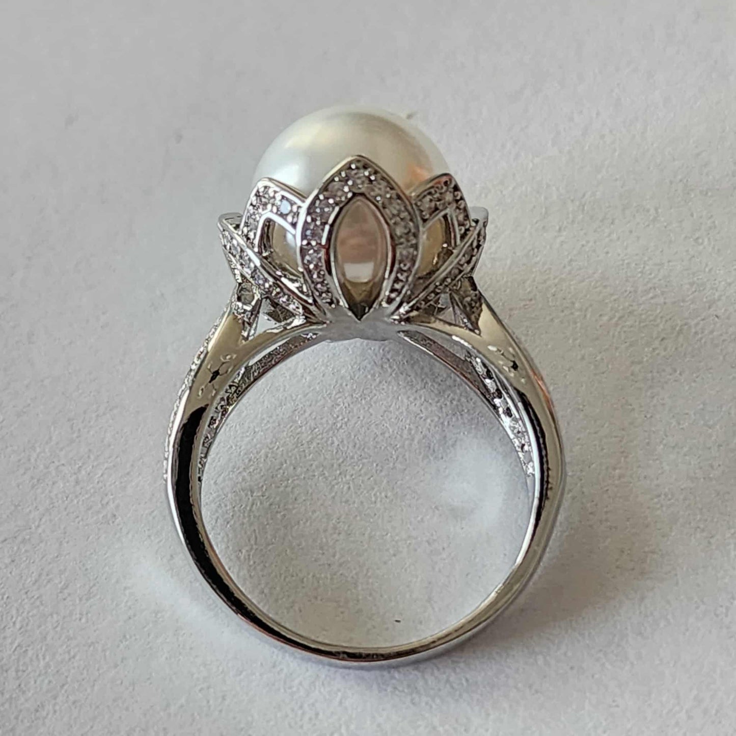 Mrs. Claus Ring - Pearl