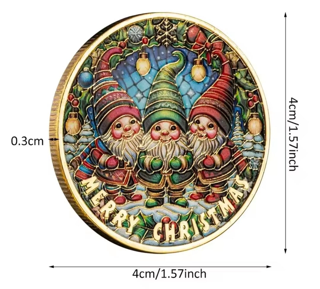 Santa’s Special Collectors Coins - Christmas Gnomes