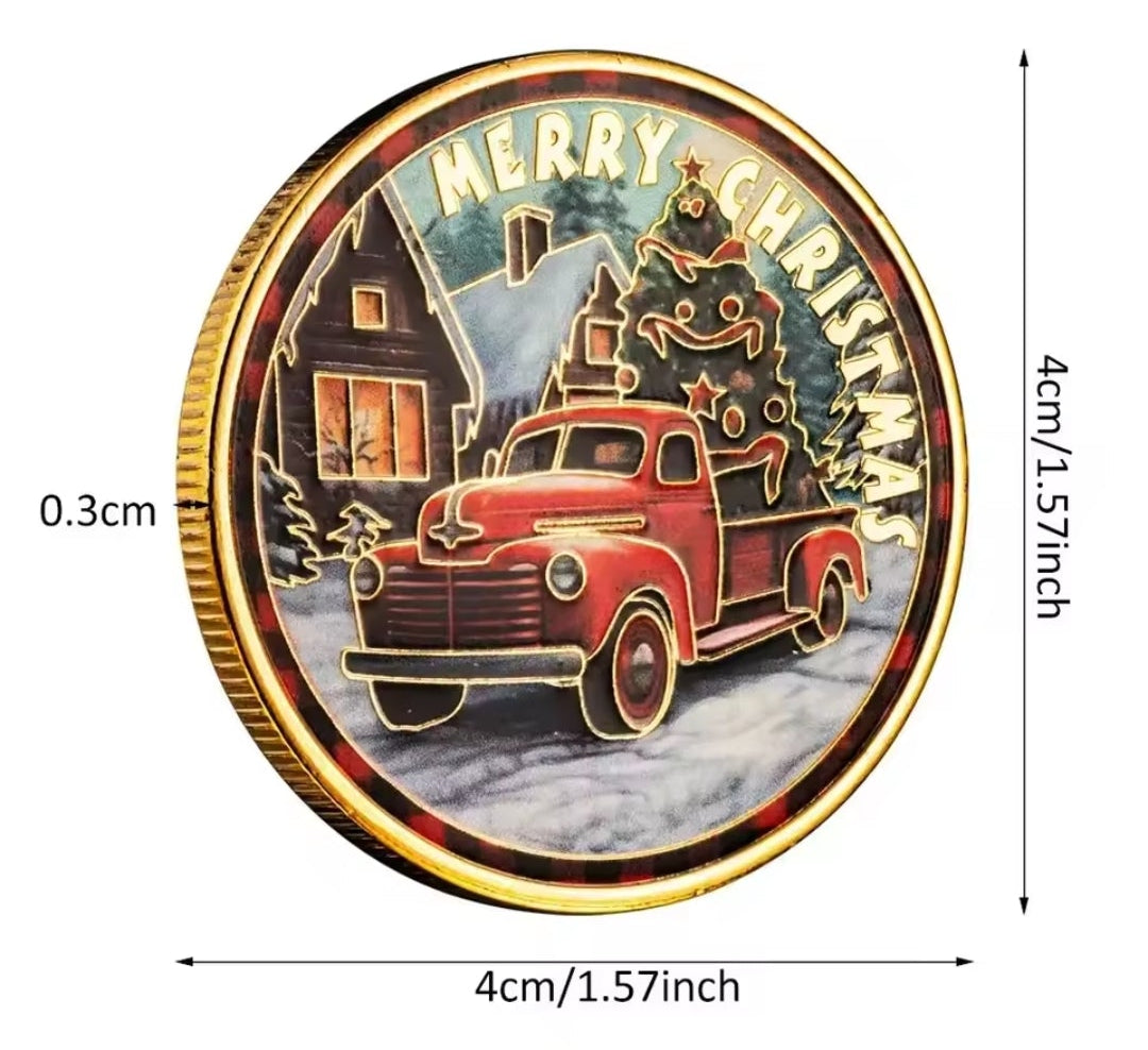 Santa’s Special Collectors Coins - Antique Truck #2