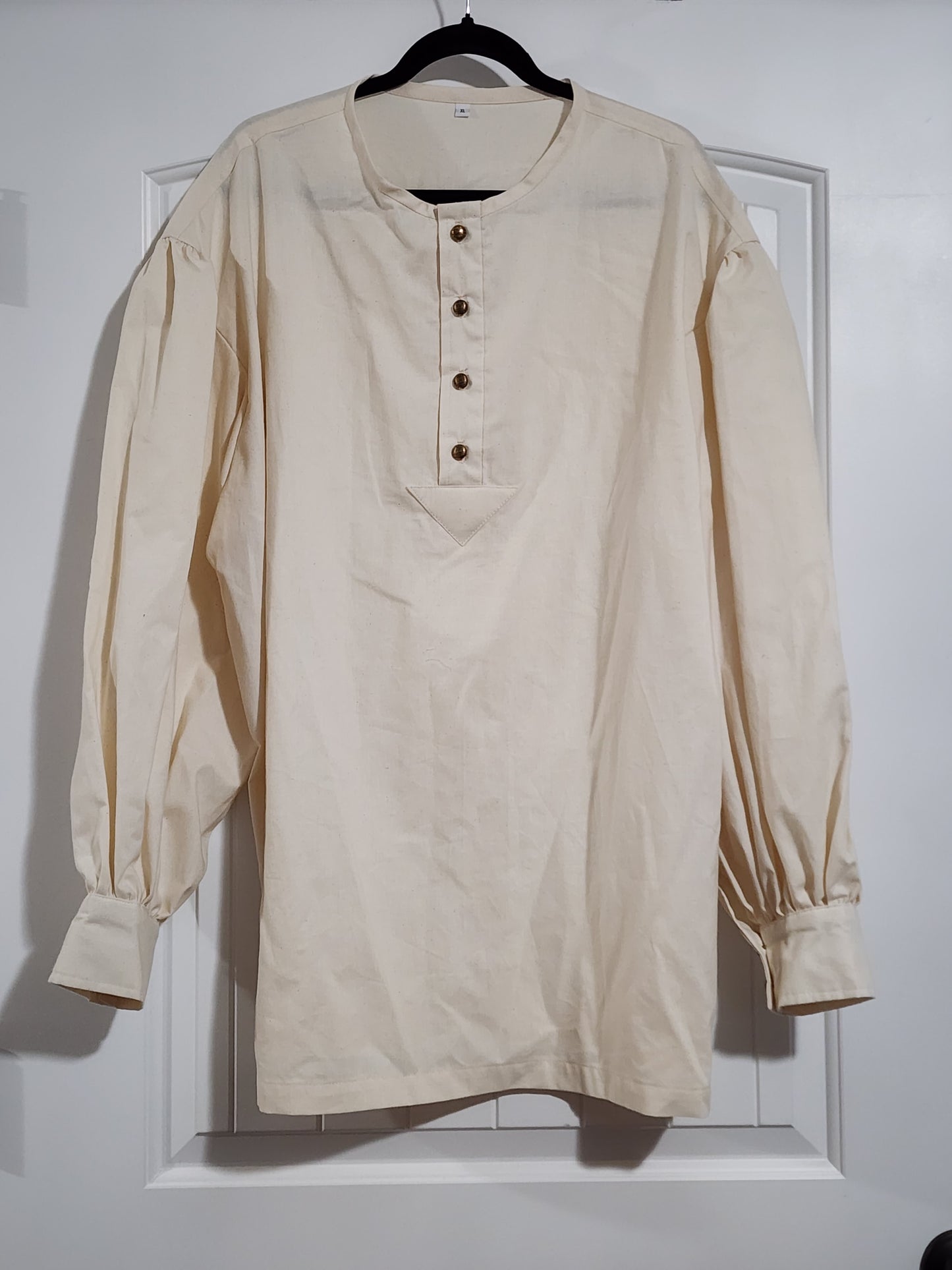 Pre Order Puffy Sleeve Shirt - Natural