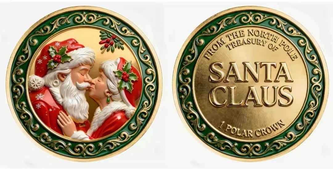 Santa’s Special Collectors Coins - Santa Claus - Polar Crown