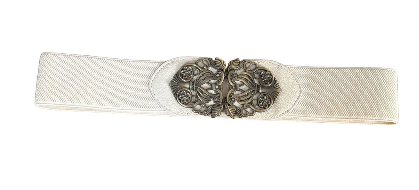 Mrs. Claus stretchy belt