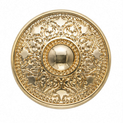 gold hearts Set of 6 buttons