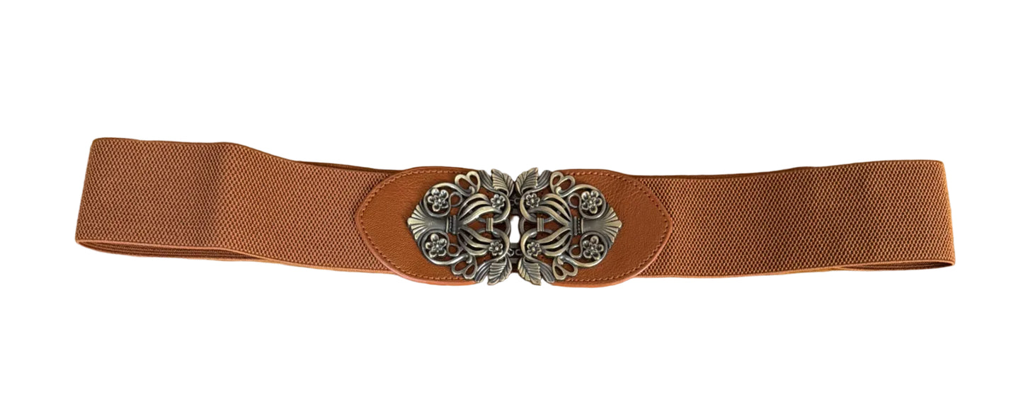 Mrs. Claus stretchy belt