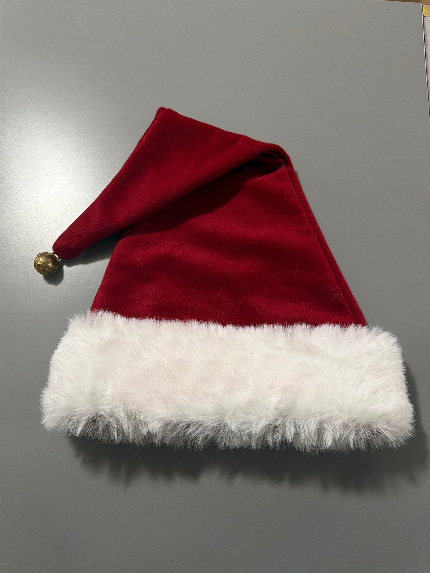 24” Burgundy Brushed Wool Hat