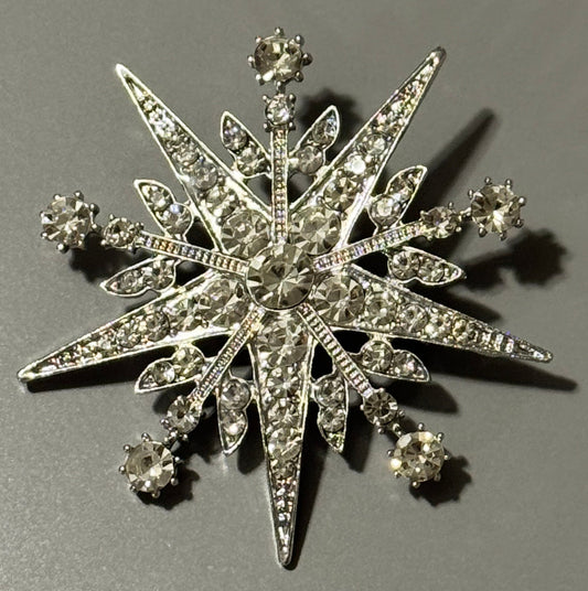 Snowflake Brooches