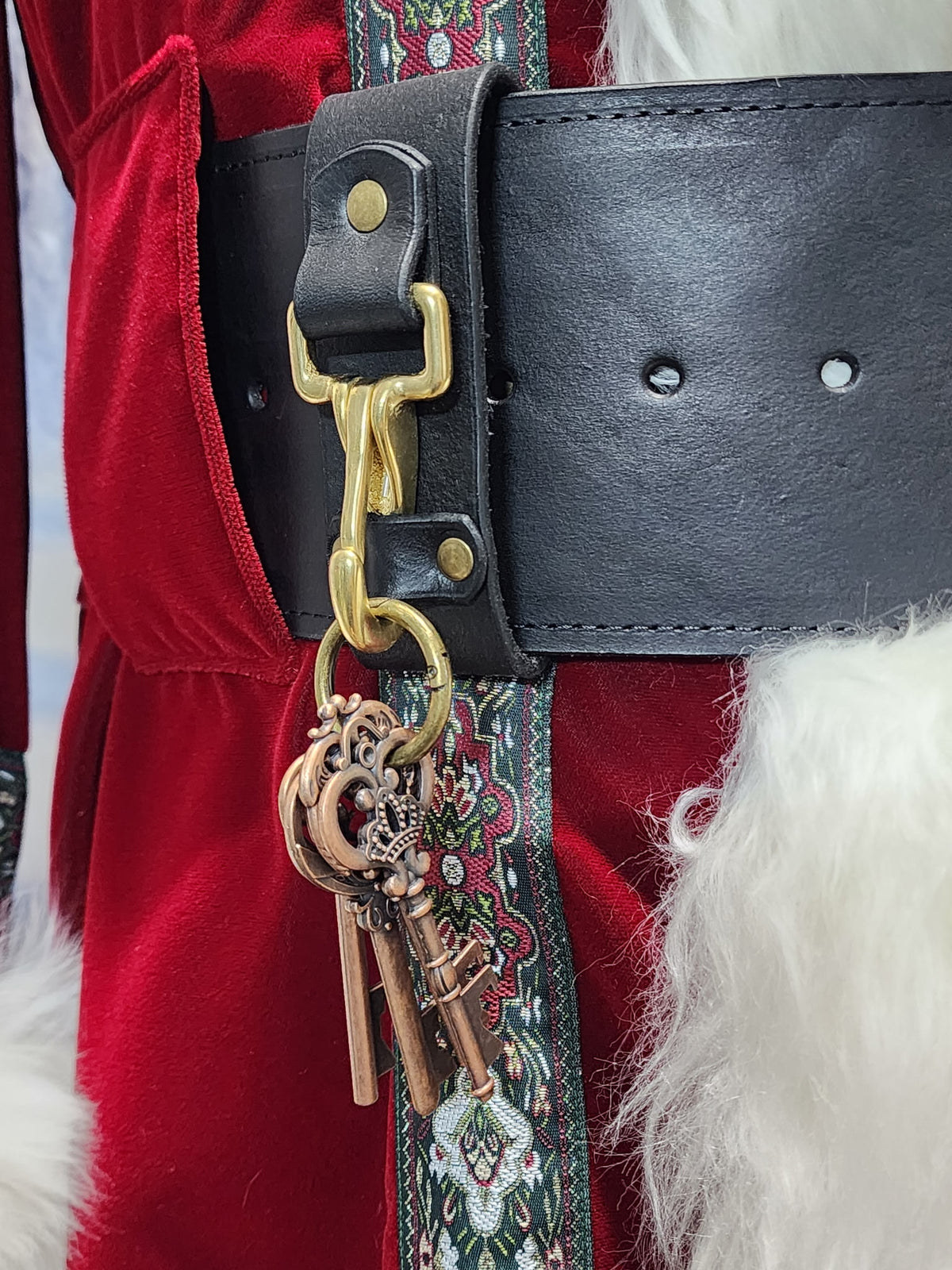 Key Keeper Springy In-stock Black Leather Key Keepers – Angie's Originals