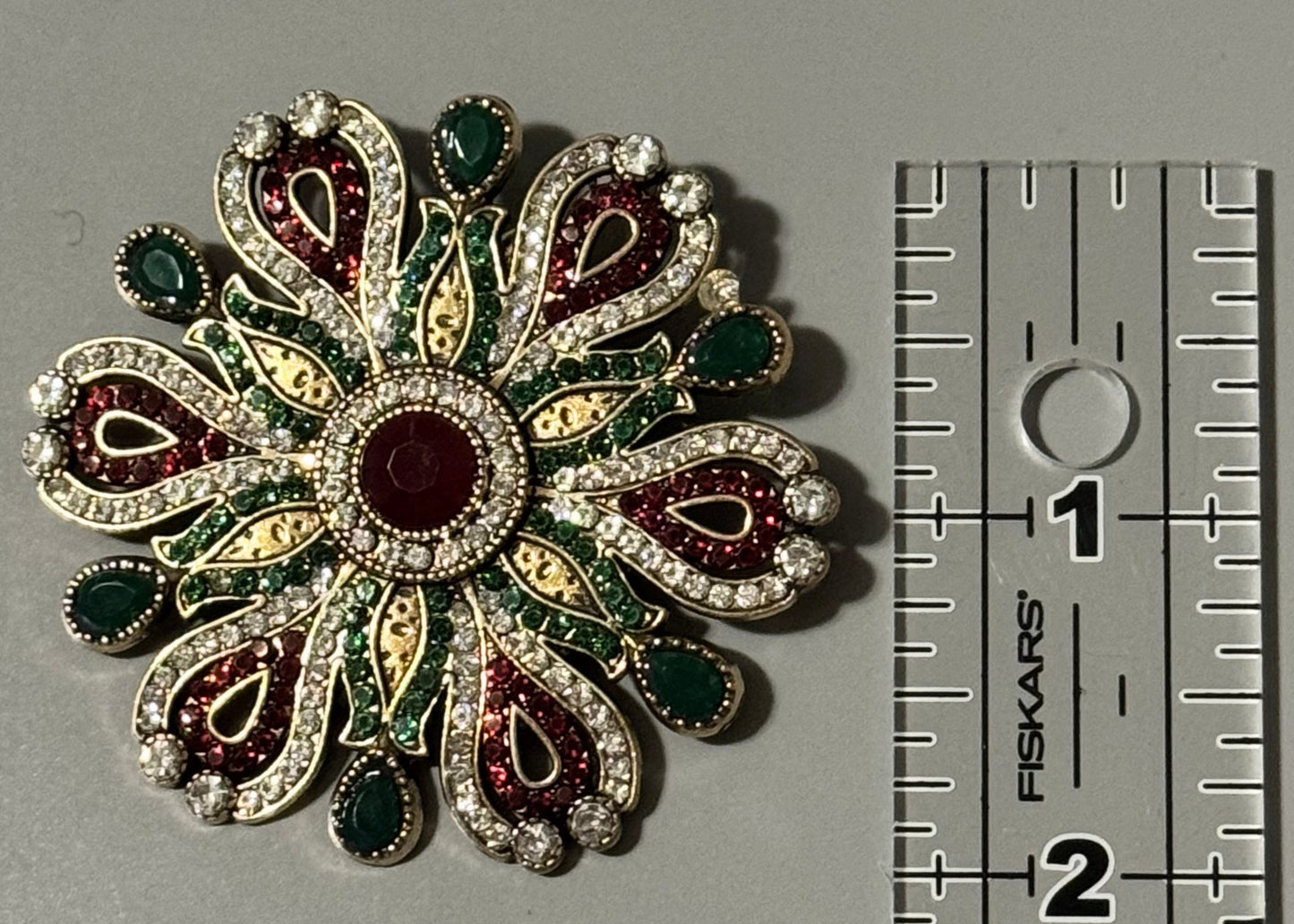 Paisley Snowflake Brooch