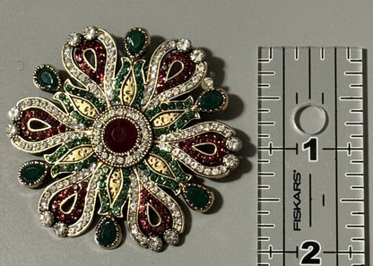 Paisley Snowflake Brooch