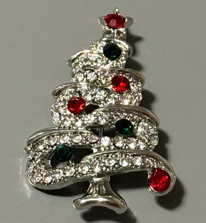 Christmas Tree Brooch