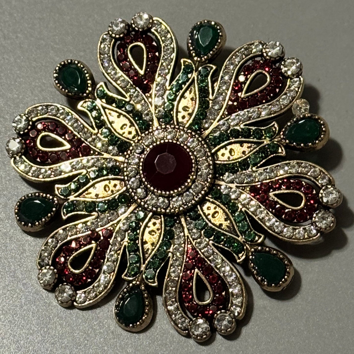 Paisley Snowflake Brooch