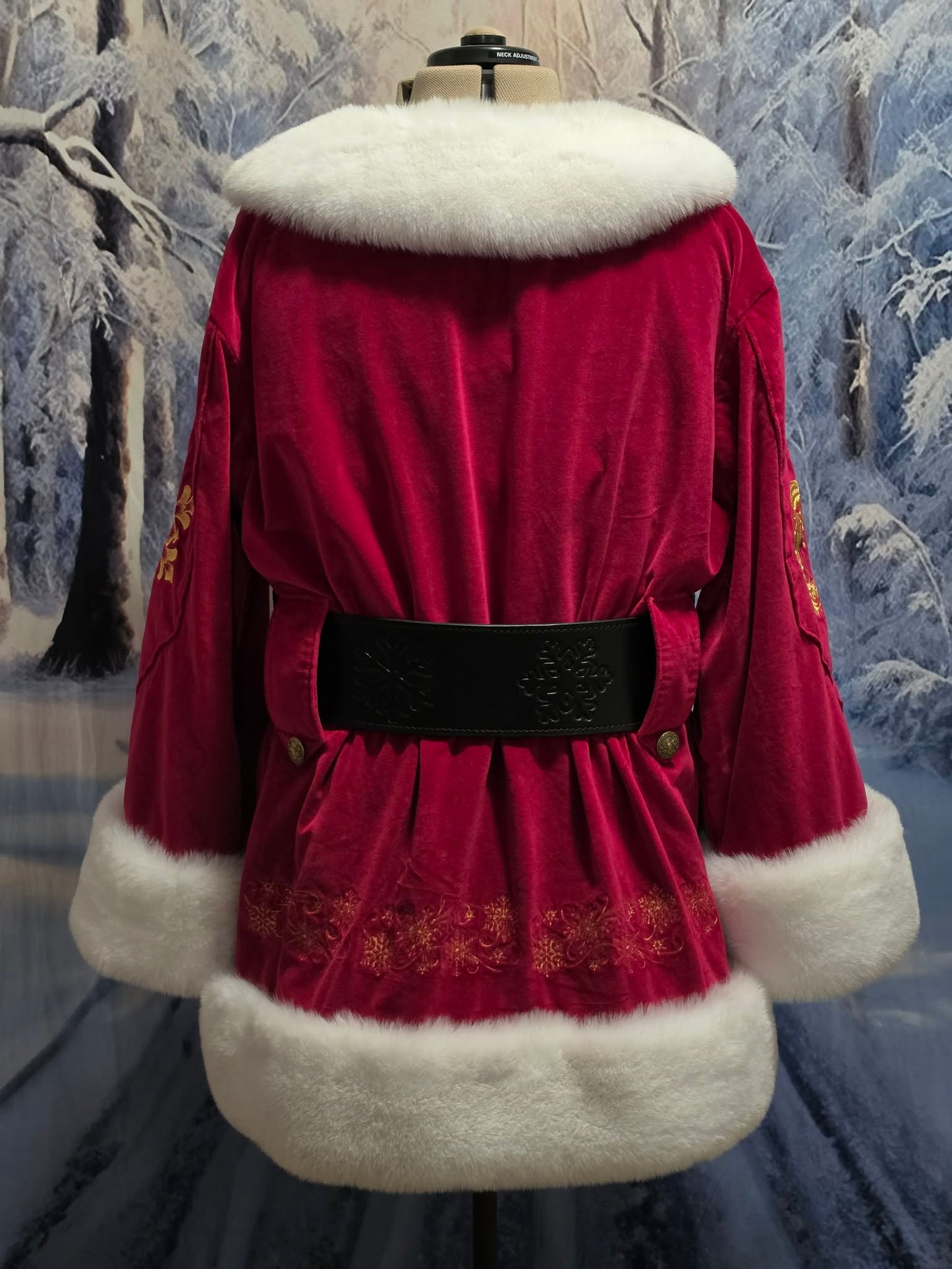 3XL cotton velvet icon coat