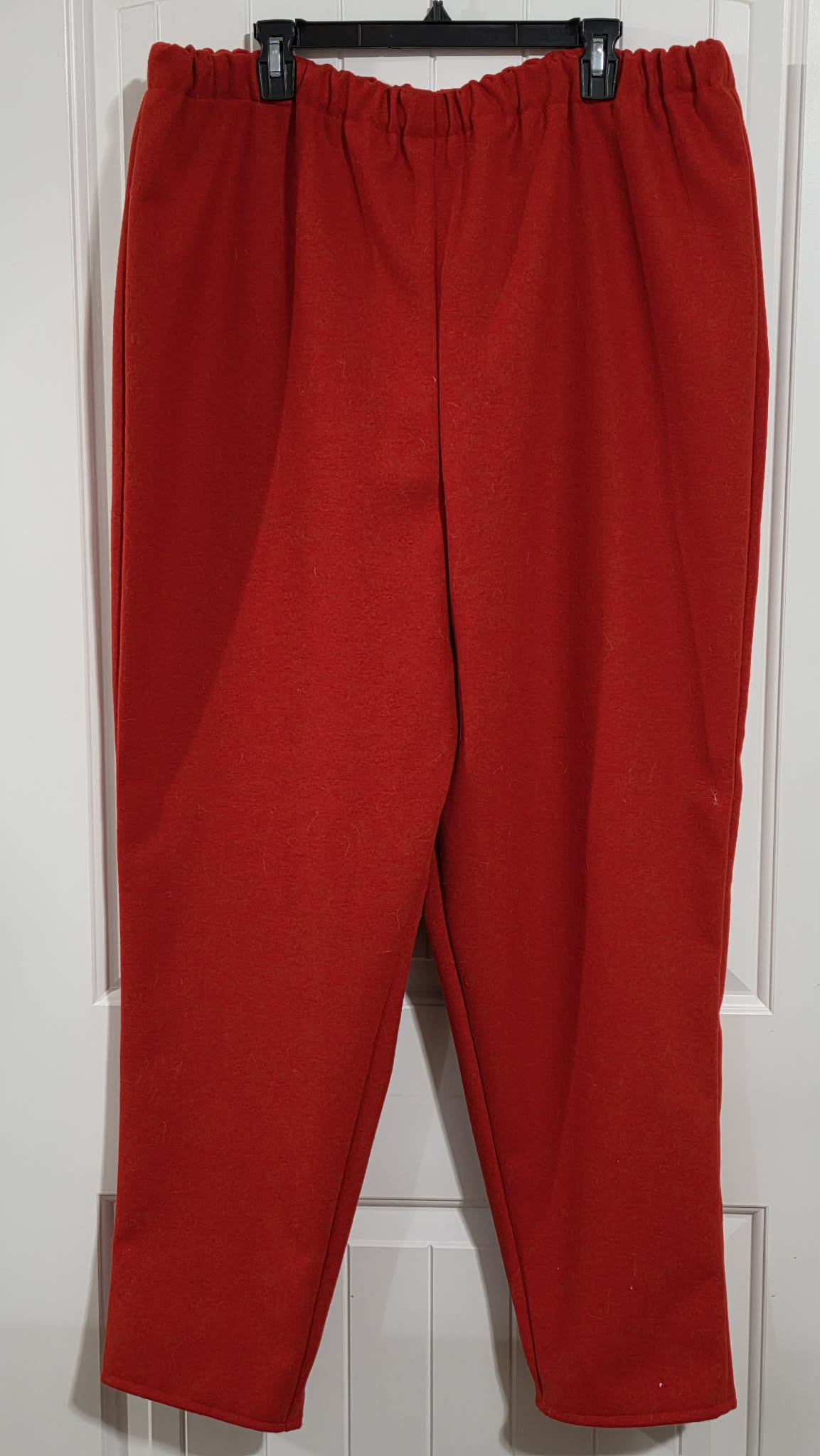 2XL Red Broad Cloth Wool