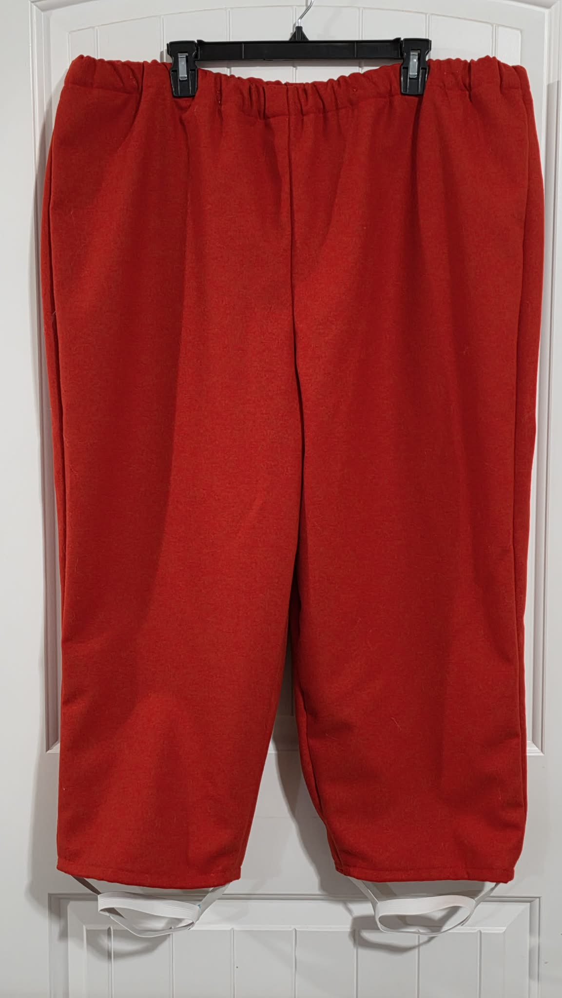 2XL Red Broadcloth Pants