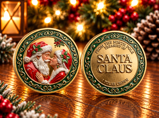 Santa’s Special Collectors Coins - Santa Claus - Polar Crown