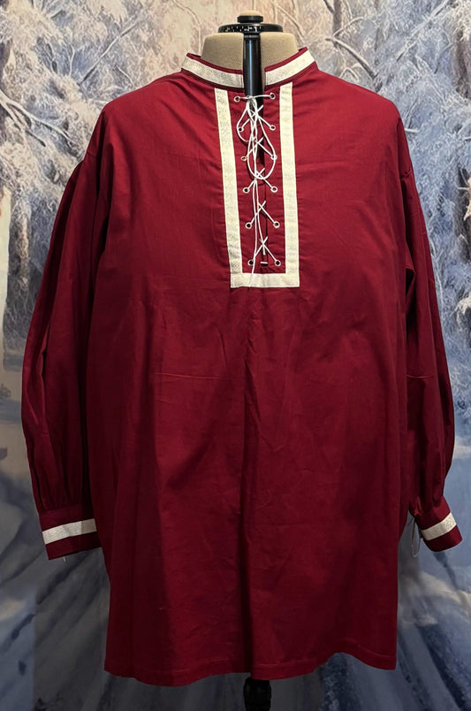 Ren Shirt - Burgundy