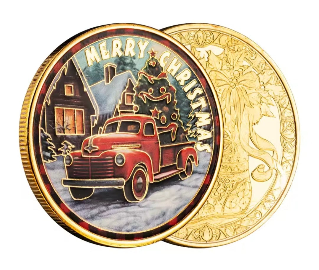 Santa’s Special Collectors Coins - Antique Truck #2