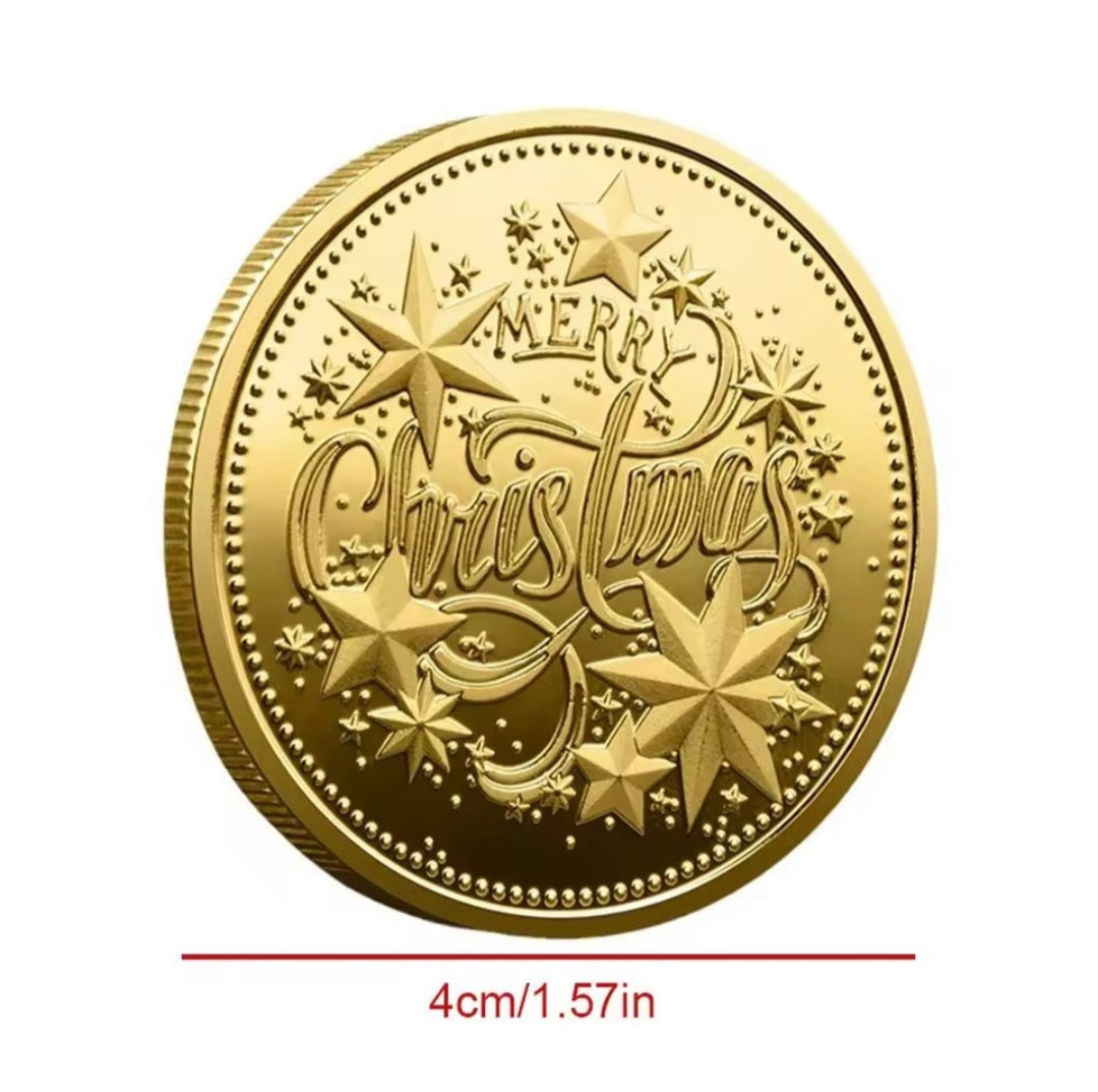 Santa’s Special Collectors Coins - Gold Sleigh Ride