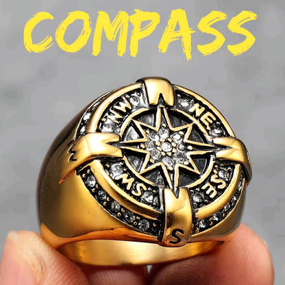 PRE-ORDER Santa Compass Ring