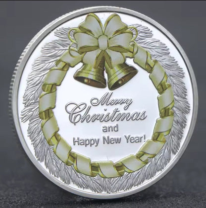 Santa’s Special Collectors Coins - Silver Night Sky