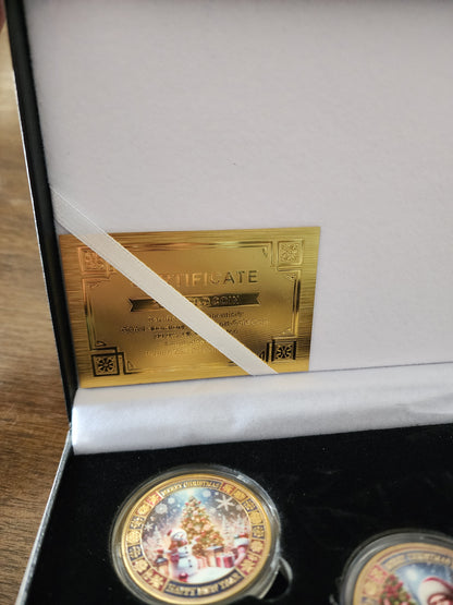 Santa’s Special Collectors Coin Sets