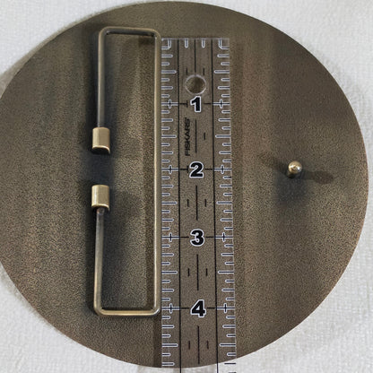 5.5" SC Belt Buckle - Antique Brass