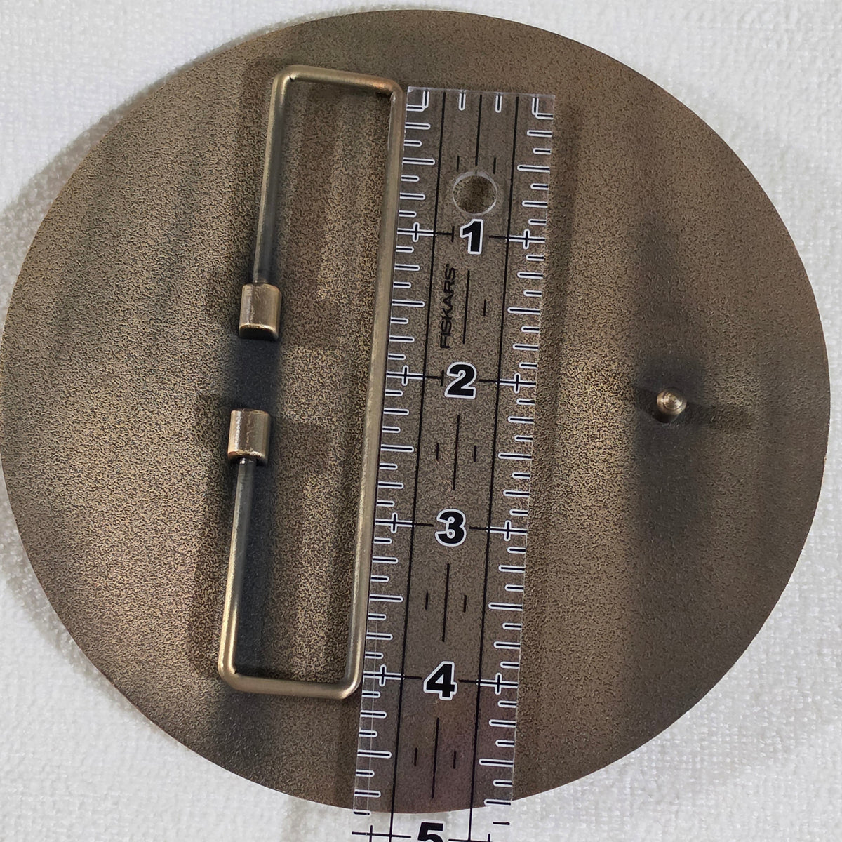 5.5" SC Belt Buckle - Antique Gold