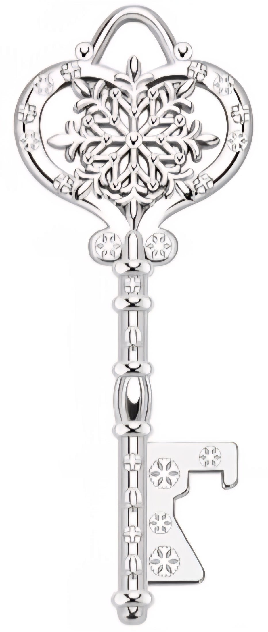 Silver Snowflake Key