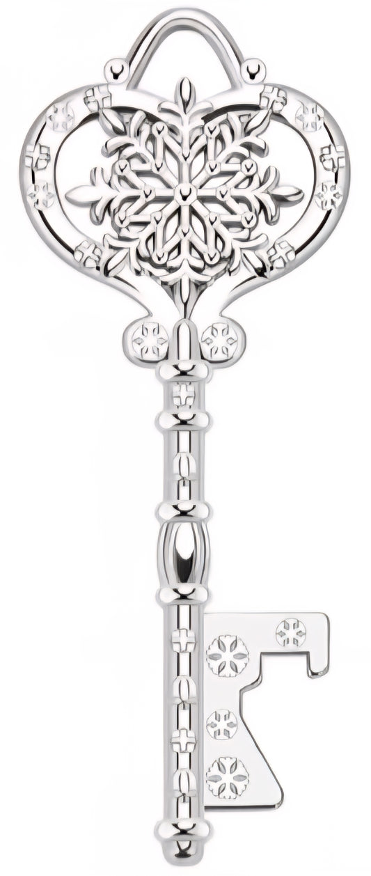 Silver Snowflake Key