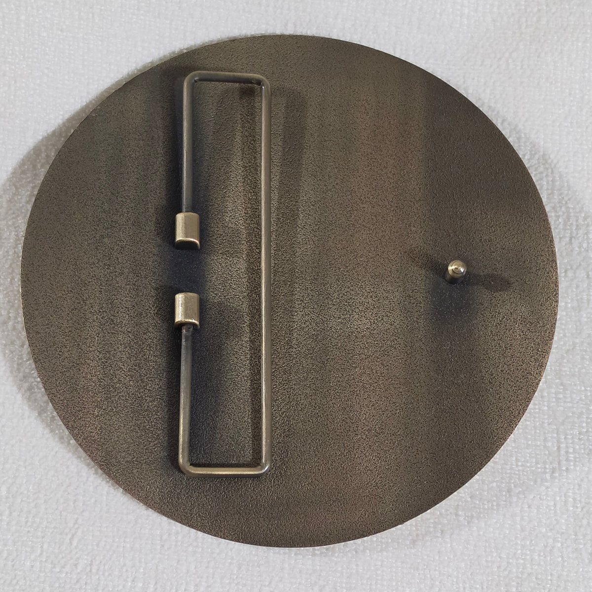 5.5" SC Belt Buckle - Antique Brass