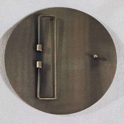 5.5" SC Belt Buckle - Antique Brass