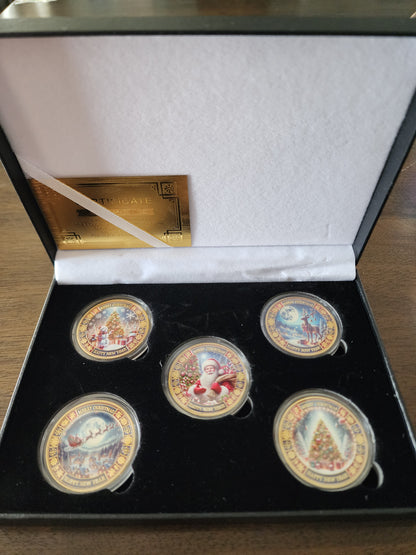 Santa’s Special Collectors Coin Sets