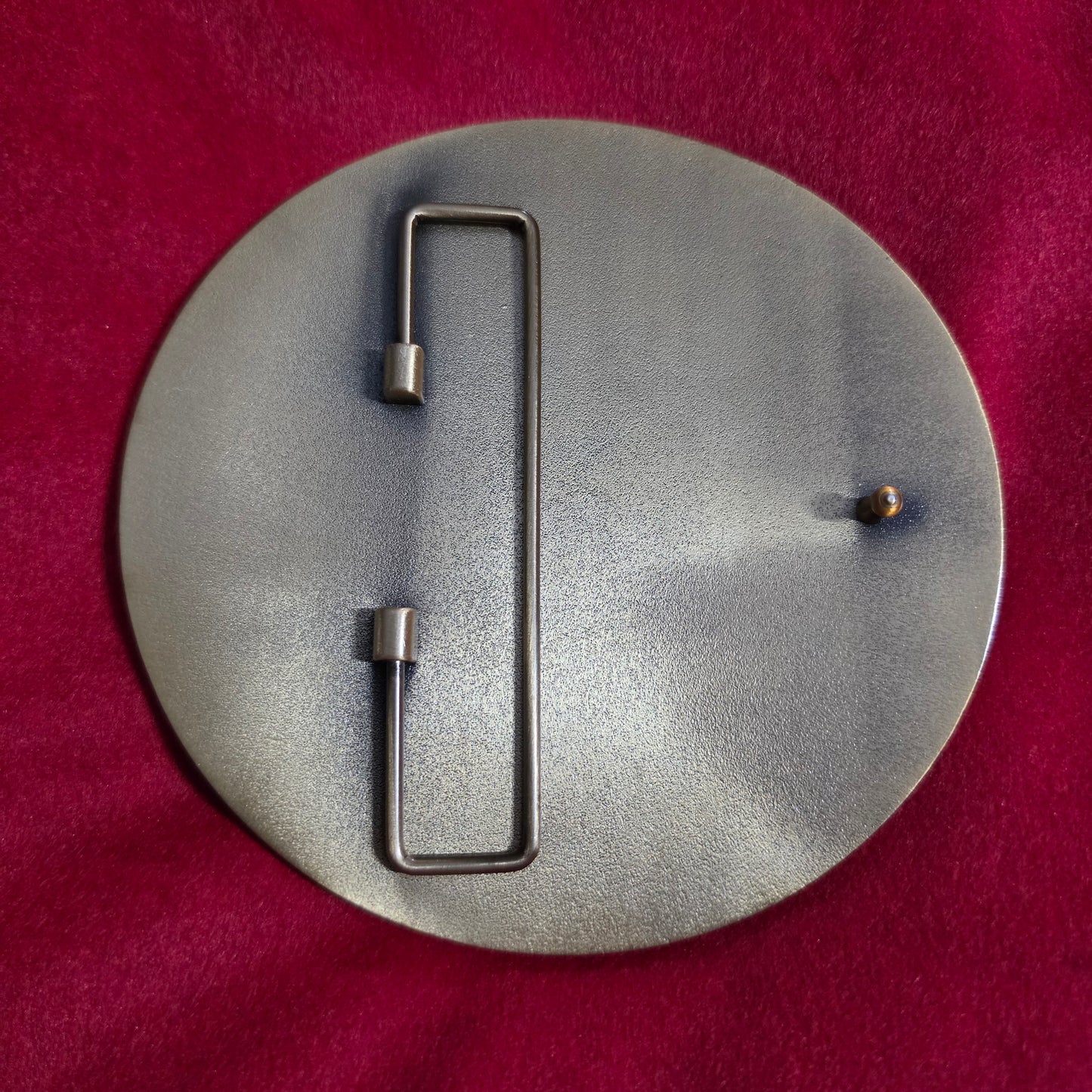 Large 5.5" Reindeer Belt Buckle for up to 4" Belt - Antique Gold
