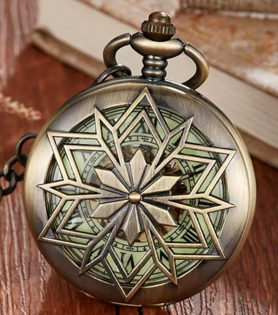 Snowflake Pocket Watches