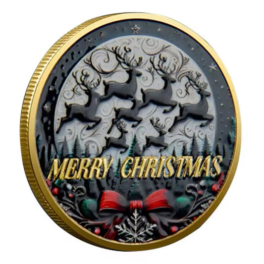 Santa’s Special Collectors Coins - Flying Reindeer