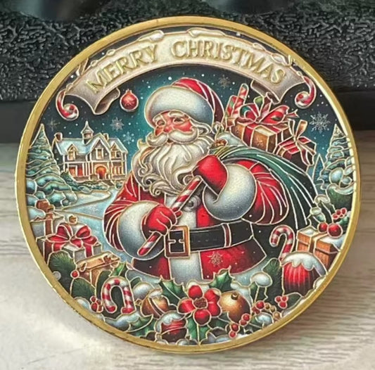 Santa’s Special Collectors Coins - Santa w/ Sack