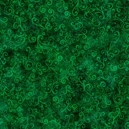 Pre Order Puffy Sleeve Shirt - Green Swirl