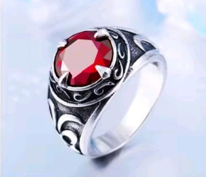 PRE-ORDER Santa Ring - Red Gem