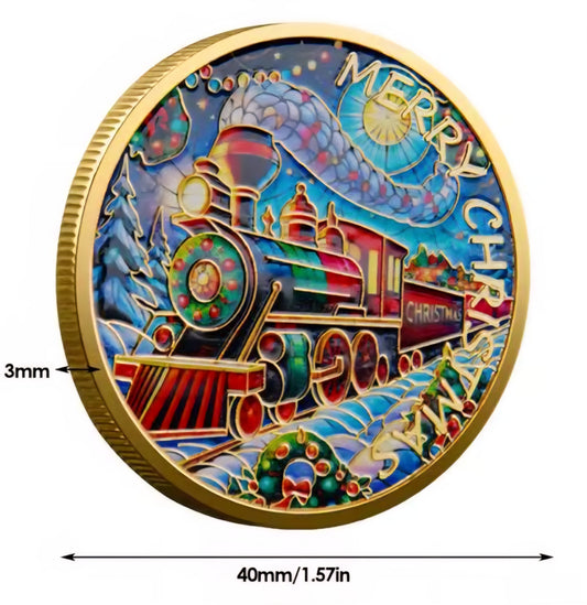 Santa’s Special Collectors Coins - Christmas Train