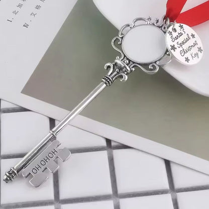 Santa's Special Christmas Key - White