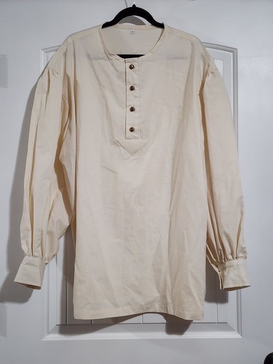 Pre Order Puffy Sleeve Shirt - Natural
