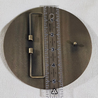 5.5" SC Belt Buckle - Antique Brass