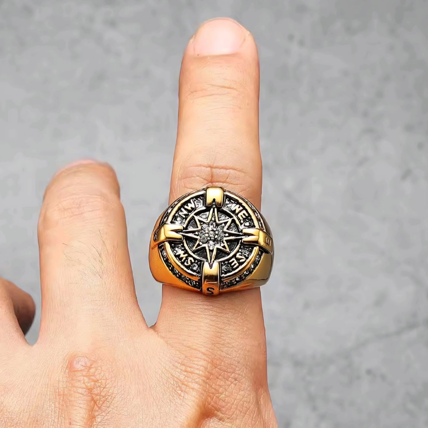 PRE-ORDER Santa Compass Ring