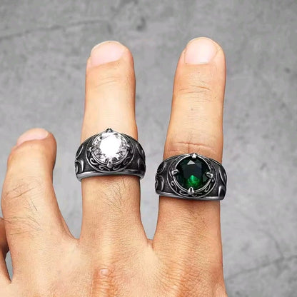 PRE-ORDER Santa Ring - Green Gem