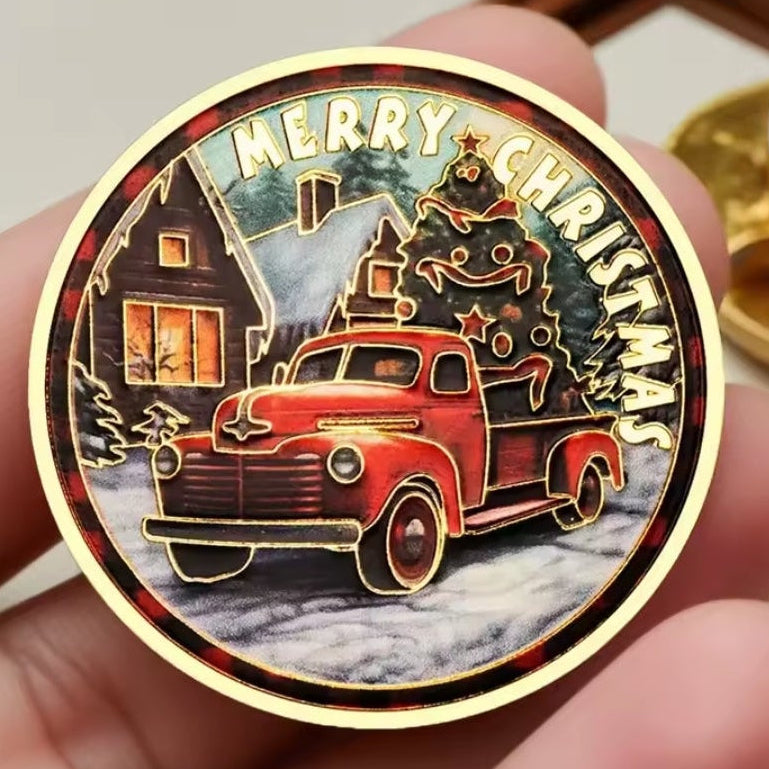 Santa’s Special Collectors Coins - Antique Truck #2